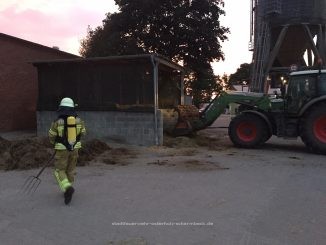 Misthaufenbrand 29.05.2018 Pennigbüttel