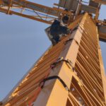 Alle paar Meter werden Sicherungen gesetzt.